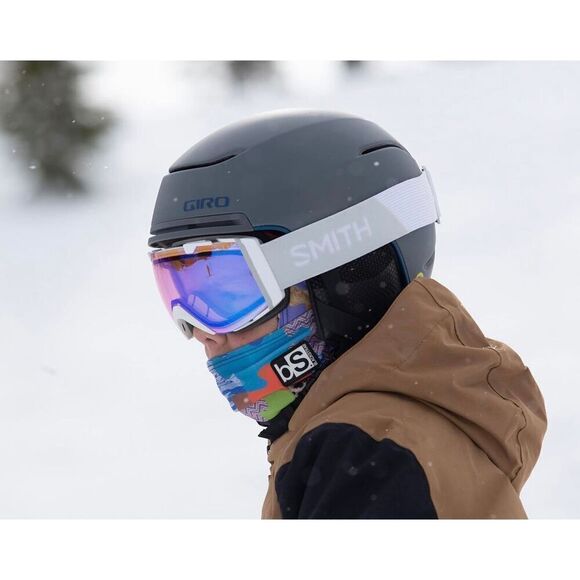 NEW Kids Dual Layer Gaiter in Yellow Faces - Picture 3 of 5